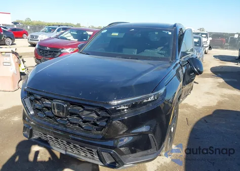 2025 Honda Cr-V Hybrid Sport-L из США, поврежденный, VIN 7FARS5H85SE025901